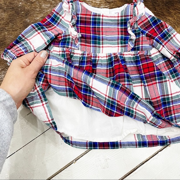 3-6 months GAP sweet plaid baby dress. - Picture 4 of 6